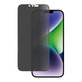Tvrzené sklo UWF Privacy AB s aplikátorem pro iPhone 14 Plus/13 Pro Max, Černá, PanzerGlass