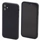 FixPremium - Silikonové Pouzdro pro iPhone 11, černá