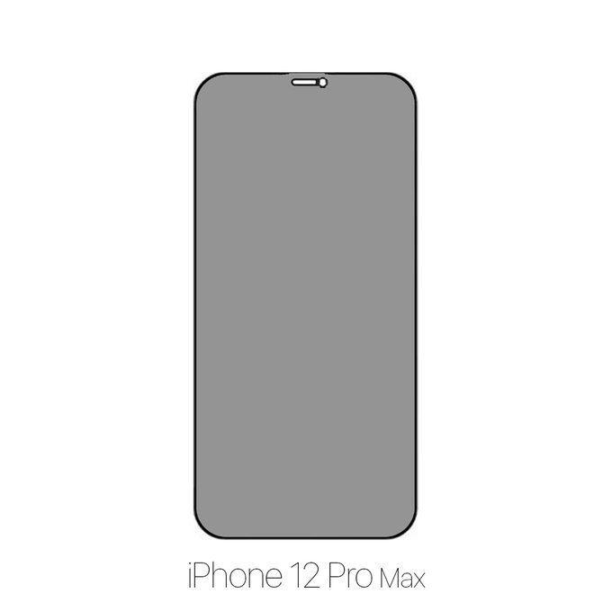 FixPremium Privacy Anti-Spy Glass - Tvrzené Sklo pro iPhone 12 Pro Max