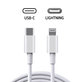 Lightning / USB-C kabel, 1 m, kompatibilní s Apple, bulk