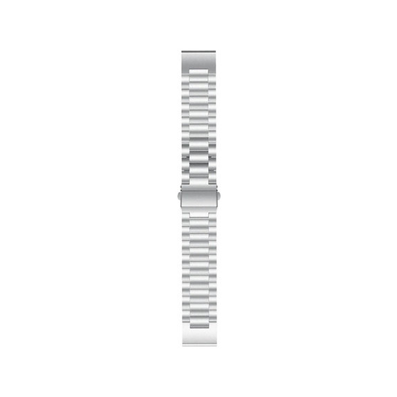FixPremium - Remienok z Nehrdzavejúcej Ocele pro Garmin (QuickFit 22mm), strieborný
