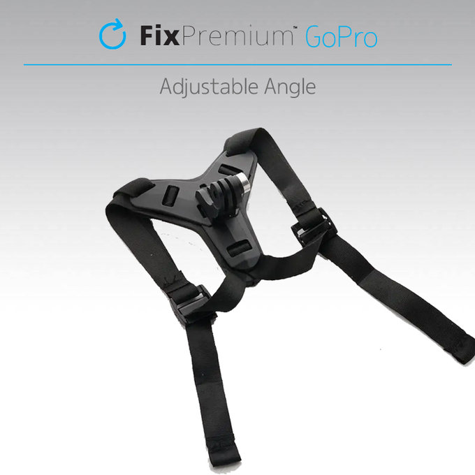 FixPremium - Držák na Helmu pro GoPro, čierny
