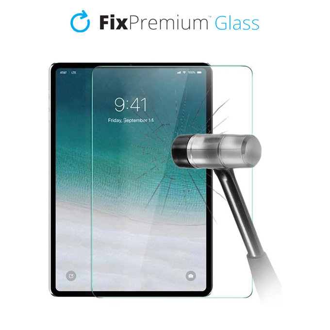 FixPremium Glass - Tvrzené sklo pro Apple iPad Pro 12.9" (3rd Gen 2018, 4th Gen 2020, 5th Gen 2021, 6th Gen 2022)