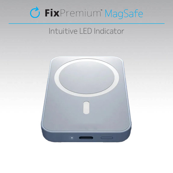 FixPremium - MagSafe PowerBank 5000mAh, černá