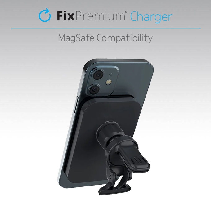 FixPremium - Autonabíječka s MagSafe V1, bílá