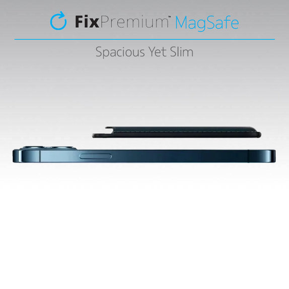 FixPremium - MagSafe Peněženka, černá