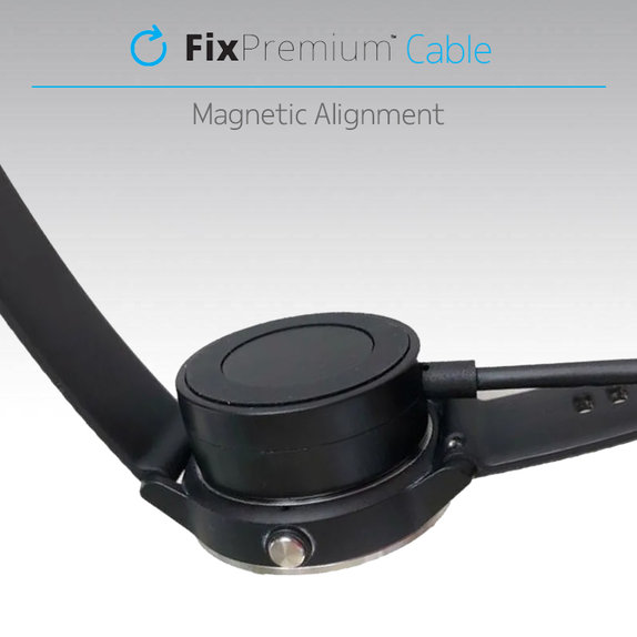 FixPremium - Nabíjecí Stanica pro Garmin Hodinky, černá