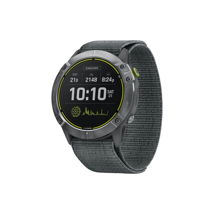 FixPremium - Nylonový Řemínek pro Garmin (22mm), šedá