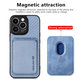 FixPremium - Pouzdro Carbon s MagSafe Wallet pro iPhone 12 mini, černá