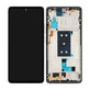 Xiaomi Poco F4 5G - LCD Displej + Dotykové Sklo + Rám (Night Black) OLED