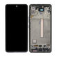 Samsung Galaxy A53 A536B - LCD Displej + Dotykové Sklo + Rám (Awesome Black) TFT