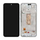 Samsung Galaxy A54 5G A546B - LCD Displej + Dotykové Sklo + Rám (White) - GH82-31231B, GH82-31232B Genuine Service Pack