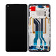 Realme GT 2 5G RMX3310 RMX3312 - LCD Displej + Dotykové Sklo + Rám (Steel Black) OLED