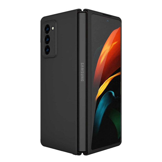 FixPremium - Silikonové Pouzdro pro Samsung Galaxy Z Fold 2, černá
