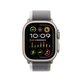 FixPremium - Řemínek Trail Loop pro Apple Watch (42, 44, 45 a 49mm), šedá