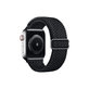 FixPremium - Řemínek Solo Loop pro Apple Watch (42, 44, 45 a 49mm), černá