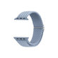 FixPremium - Řemínek Solo Loop pro Apple Watch (42, 44, 45 a 49mm), light blue