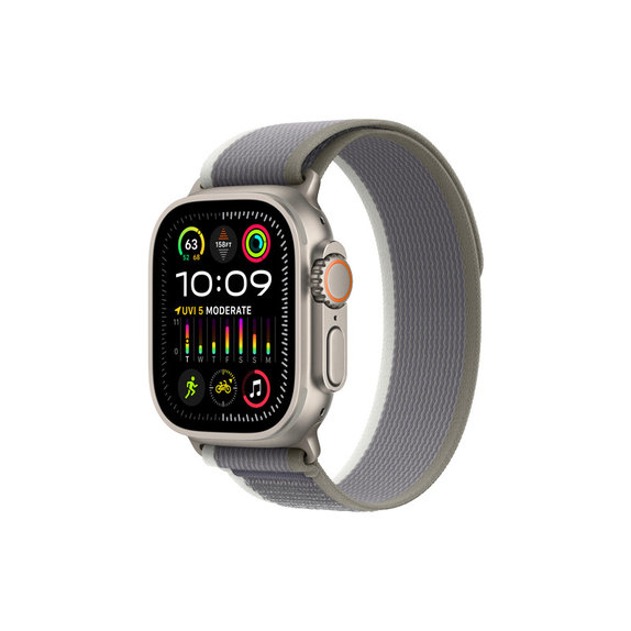 FixPremium - Řemínek Trail Loop pro Apple Watch (38, 40 a 41mm), šedá