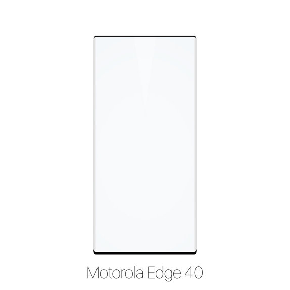 FixPremium Glass - 3D Tvrzené Sklo pro Motorola Edge 40