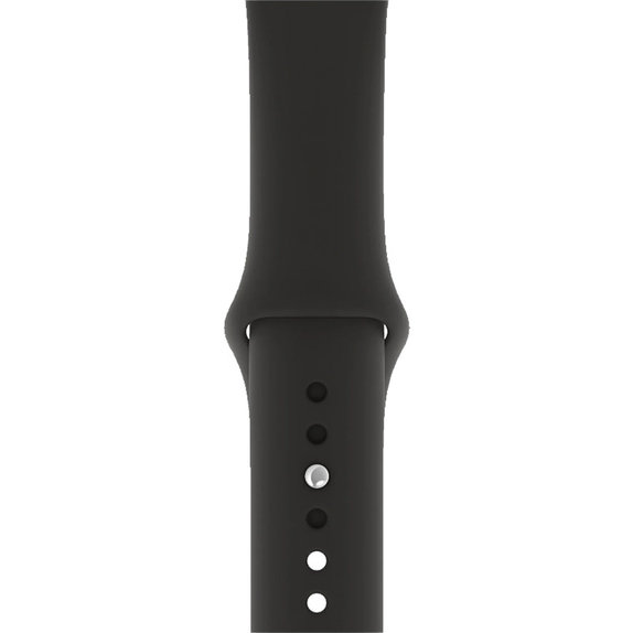 FixPremium - Silikonový Řemínek pro Apple Watch (42, 44, 45 a 49mm), černá