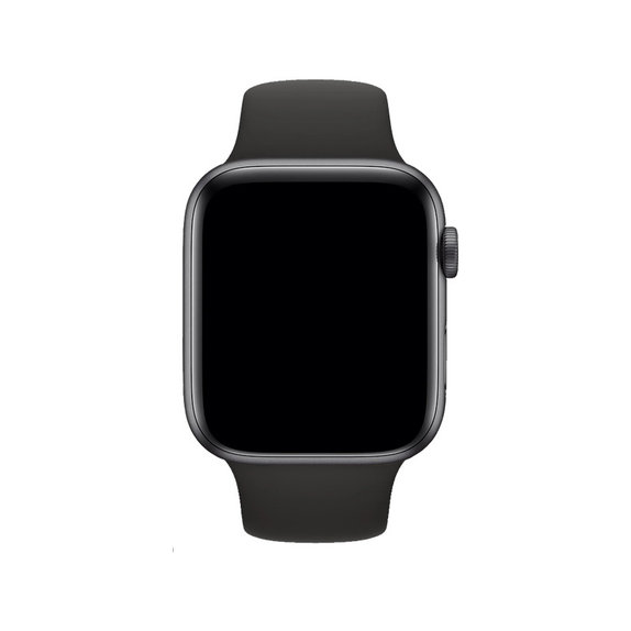 FixPremium - Silikonový Řemínek pro Apple Watch (42, 44, 45 a 49mm), černá