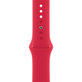 FixPremium - Silikonový Řemínek pro Apple Watch (38, 40 a 41mm), červená