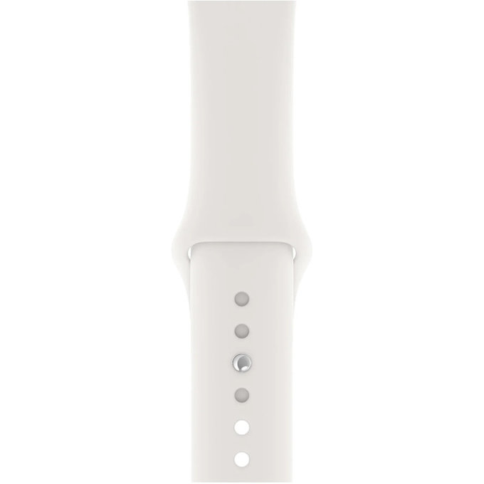 FixPremium - Silikonový Řemínek pro Apple Watch (42, 44, 45 a 49mm), bílá