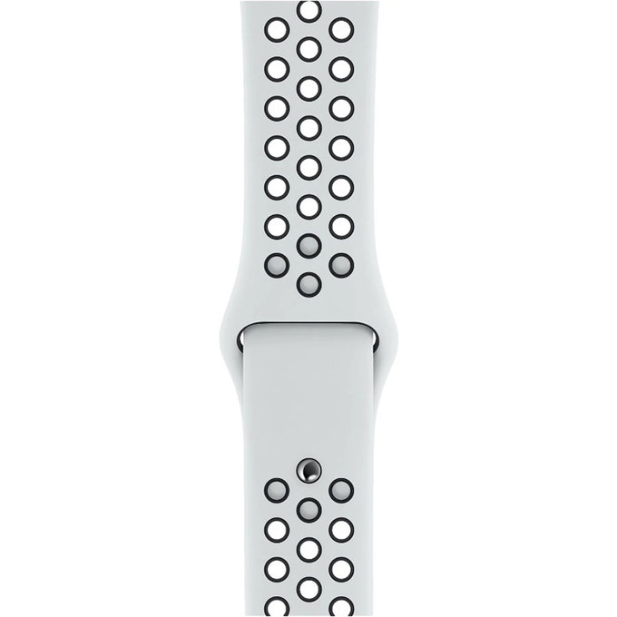 FixPremium - Silikonový Sportovní Řemínek pro Apple Watch (38, 40 a 41mm), bílá
