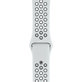 FixPremium - Silikonový Sportovní Řemínek pro Apple Watch (38, 40 a 41mm), bílá