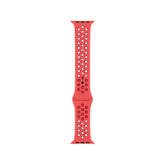 FixPremium - Silikonový Sportovní Řemínek pro Apple Watch (42, 44, 45 a 49mm), červená