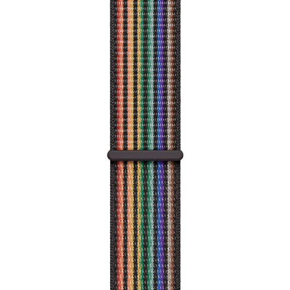 FixPremium - Nylonový Řemínek pro Apple Watch (38, 40 a 41mm), pride