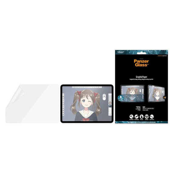 Ochranná fólie GraphicPaper Case pro iPad (7th Gen 2019), čirá, PanzerGlass