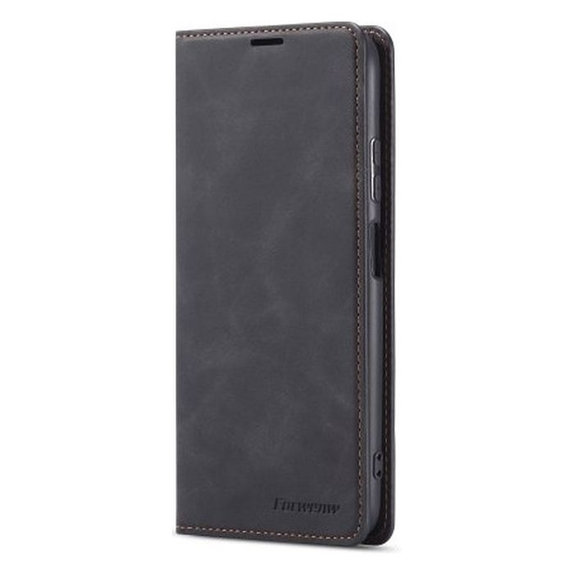 FixPremium - Puzdro Business Wallet pro iPhone 13 Pro Max, černá