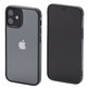 FixPremium - Puzdro Invisible pro iPhone 12 mini, černá