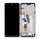 Motorola Moto G51 XT2171 - LCD Displej + Dotykové Sklo + Rám (Black) TFT