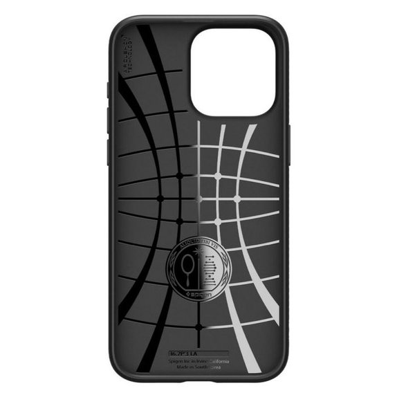 Spigen - Pouzdro Liquid Air pro iPhone 15 Pro Max, matte black