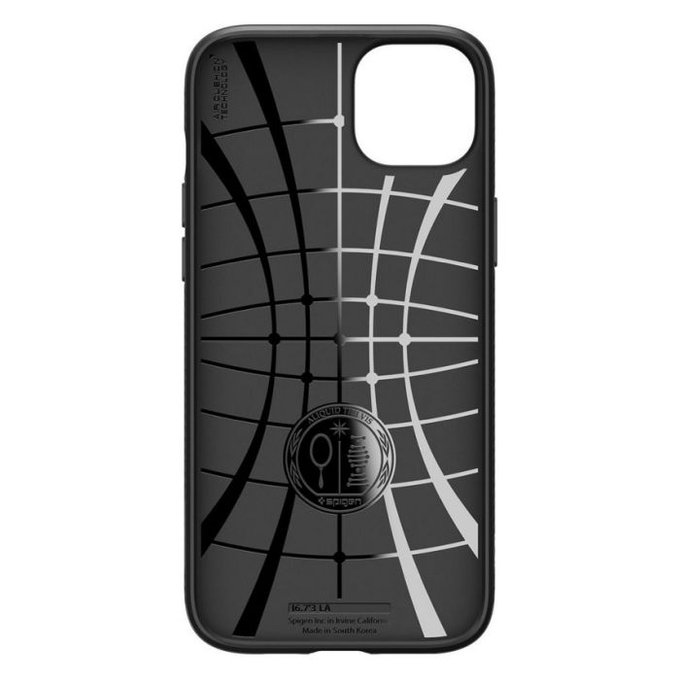 Spigen - Pouzdro Liquid Air pro iPhone 15, matte black