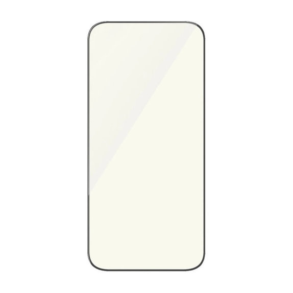 Tvrzené sklo UWF Eyecare s aplikátorem pro iPhone 15 Pro, Černá, PanzerGlass