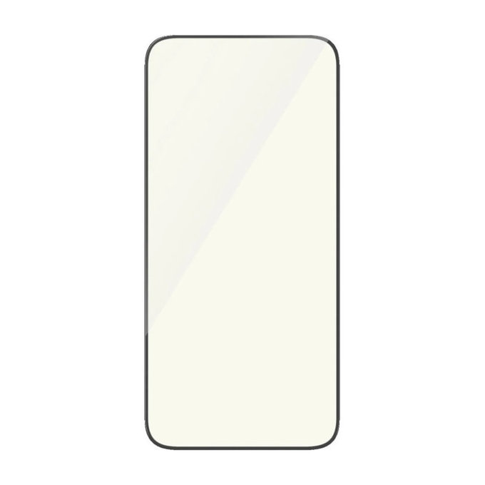 Tvrzené sklo UWF Eyecare s aplikátorem pro iPhone 15 Plus, Černá, PanzerGlass