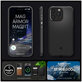 Spigen - Pouzdro Mag Armor s MagSafe pro iPhone 15 Pro Max, Matte Black
