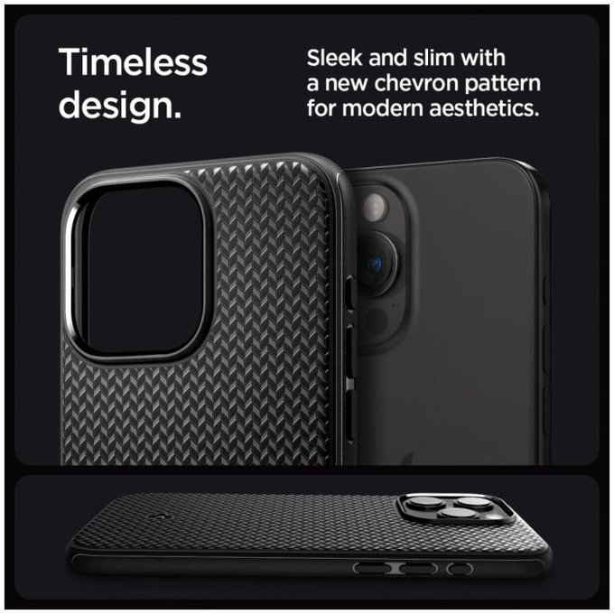 Spigen - Pouzdro Mag Armor s MagSafe pro iPhone 15 Pro, matte black