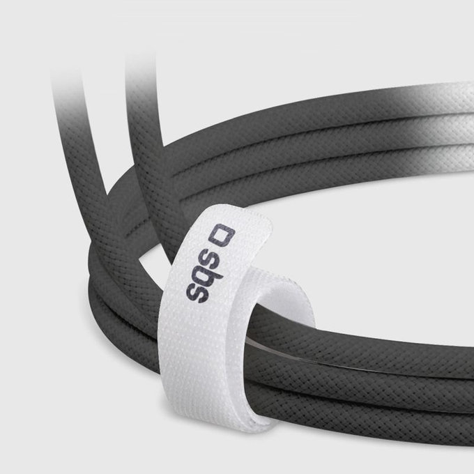SBS - Kabel USB-C/USB-C, 60W, PD, 1.5m, černá