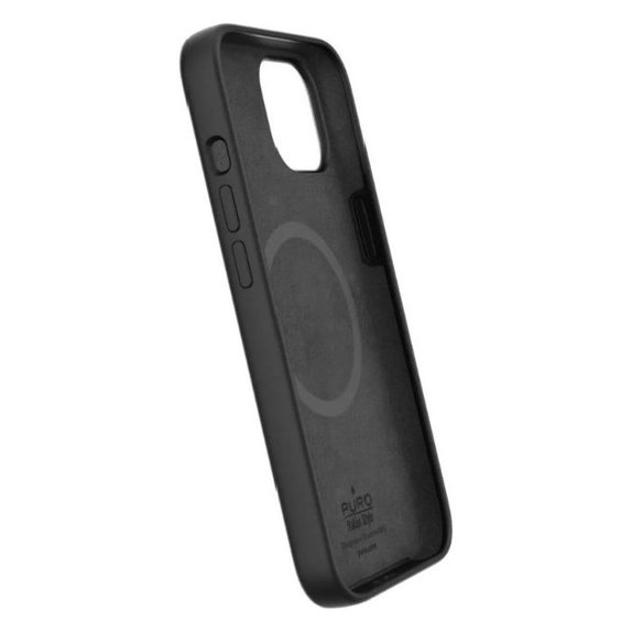 PURO - Pouzdro ICON MAG s MagSafe pro iPhone 14 / 13, černá