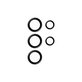 PanzerGlass - Ochranný Kryt Objektivu Fotoaparátu Hoops pro Samsung Galaxy S24 Ultra, černá