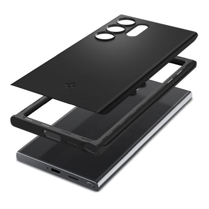 Spigen - Pouzdro Thin Fit pro Samsung Galaxy S24 Ultra, černá
