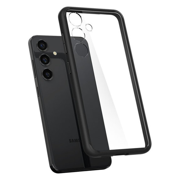Spigen - Pouzdro Ultra Hybrid pro Samsung Galaxy S24+, Matte Black