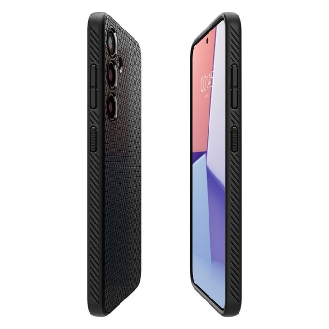 Spigen - Pouzdro Liquid Air pro Samsung Galaxy S24, Matte Black