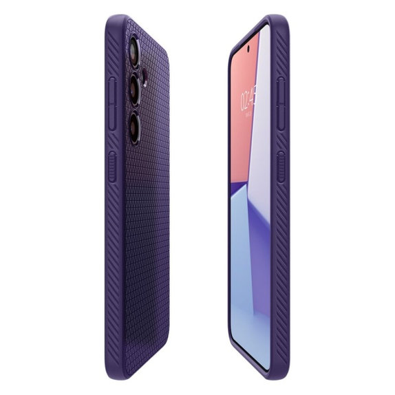 Spigen - Pouzdro Liquid Air pro Samsung Galaxy S24, Deep Purple