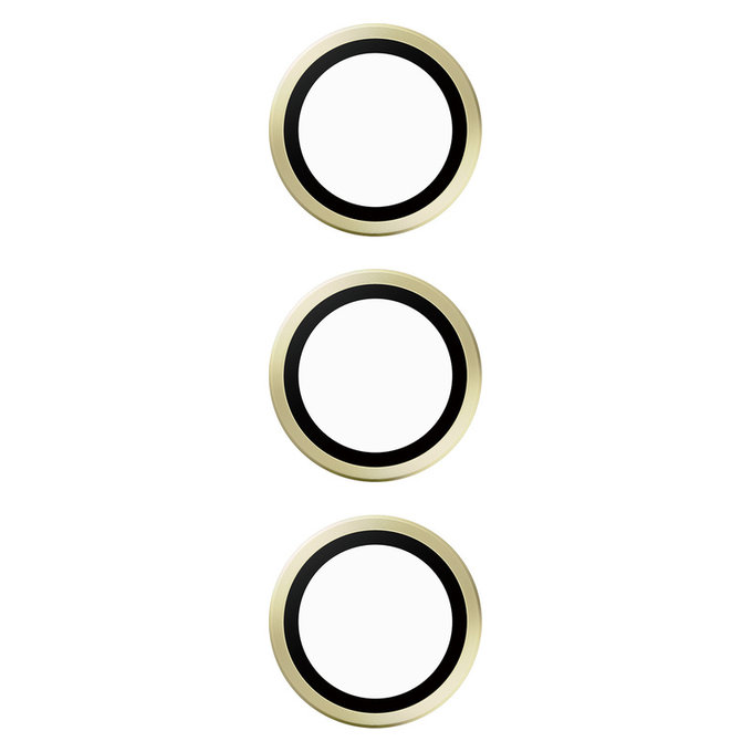 Ochranný kryt objektivu Hoops pro Samsung Galaxy S24/S23/S23+, Žlutá, PanzerGlass