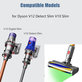 Dyson V12 - Podlahová Hubice se Zeleným LED Světlem